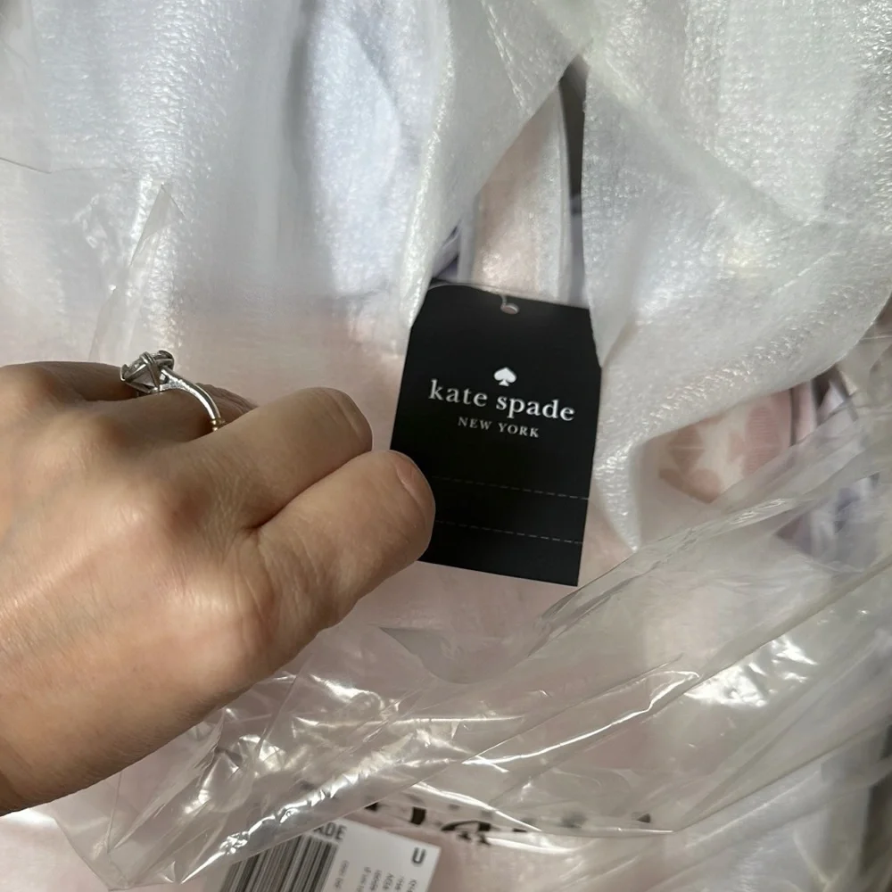 Kate Spade Pink Signature Small Tote Bag VEGAN